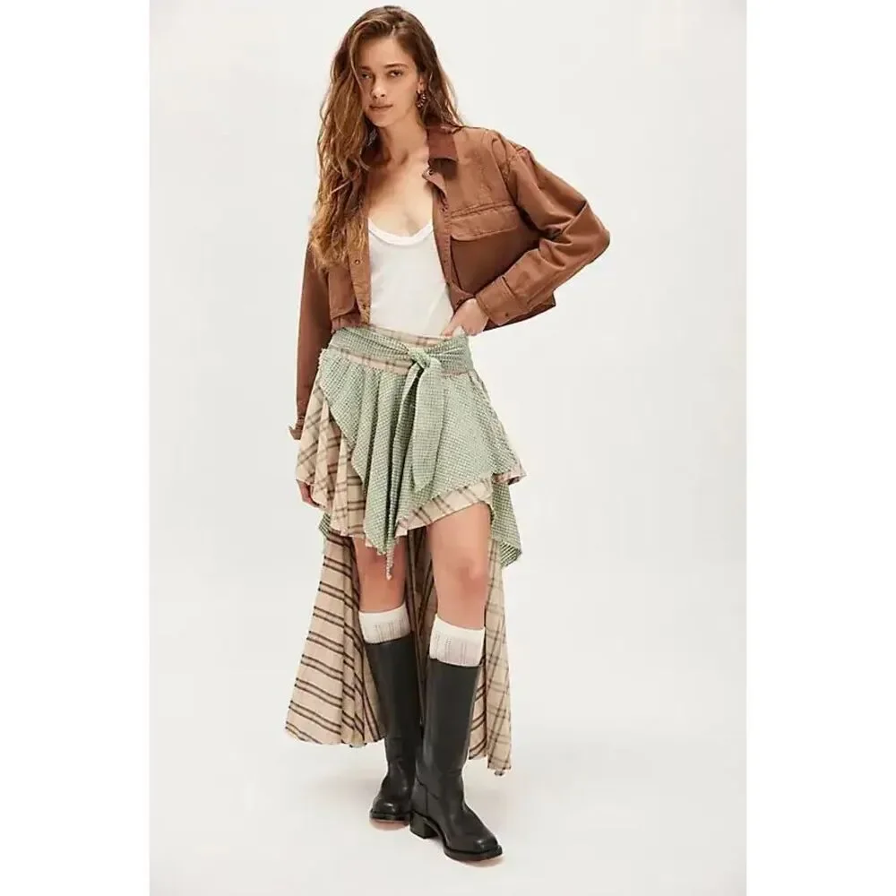 New Free People Calliope Maxi Skirt Size 14 - Picture 2 of 11